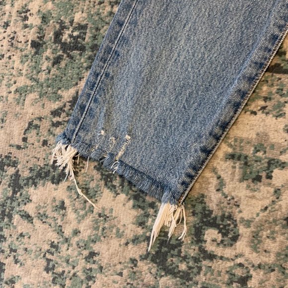 LEVIS WEDGIE FIT LIGHT BLUE DENIM SIZE 26 - Picture 6 of 14